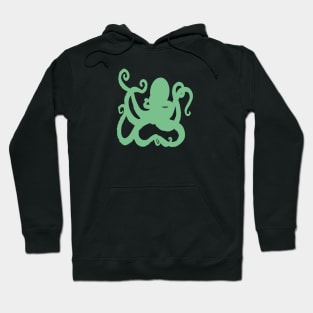 Green kraken octopus design Hoodie